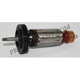 якорь болгарка Metabo 10-125 без регулировки!!! (14-125) ( 174*35 посадка 7мм)