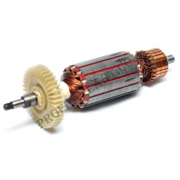  Якорь болгарка Ferm 125 880 W шлиц ( 160,5*35 шлиц 6,5мм)